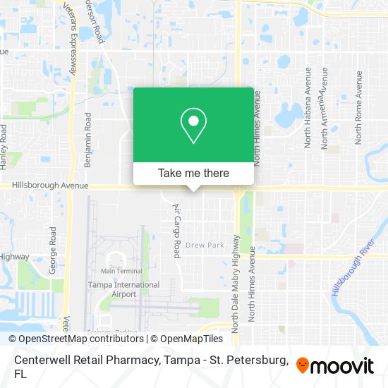 Mapa de Centerwell Retail Pharmacy