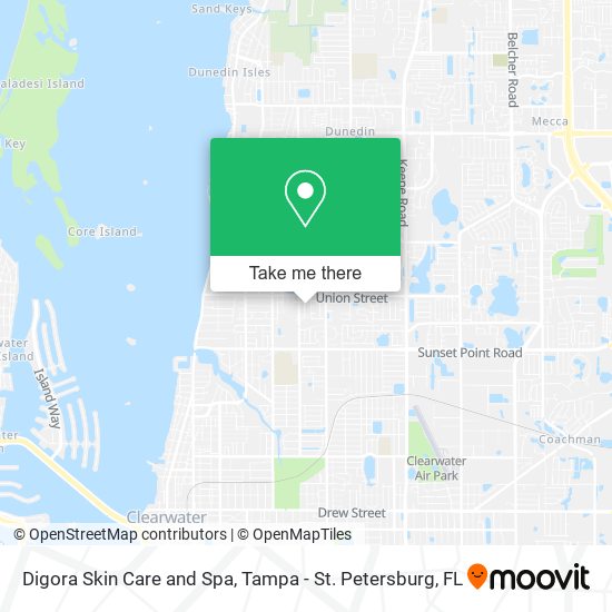 Digora Skin Care and Spa map