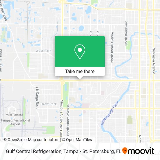 Mapa de Gulf Central Refrigeration