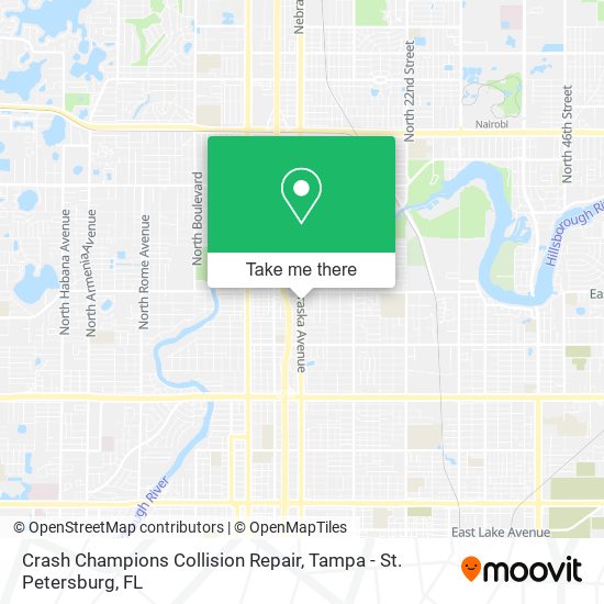 Mapa de Crash Champions Collision Repair
