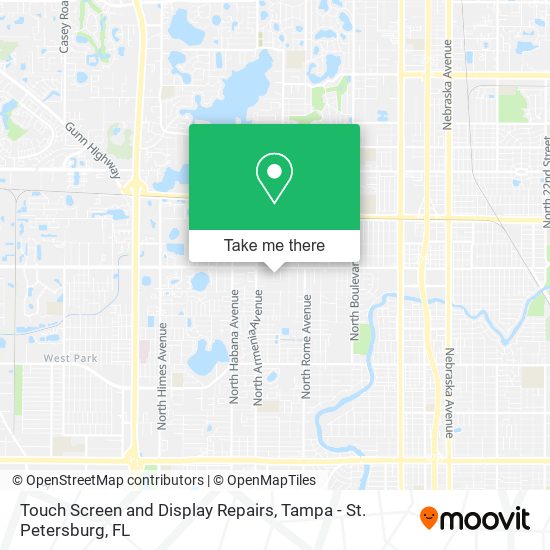 Touch Screen and Display Repairs map