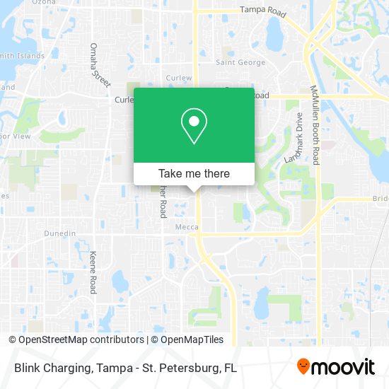 Blink Charging map
