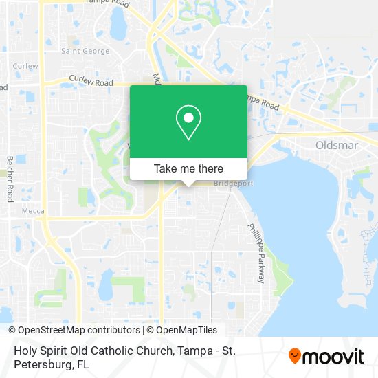 Holy Spirit Old Catholic Church map