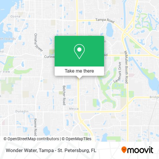 Wonder Water map