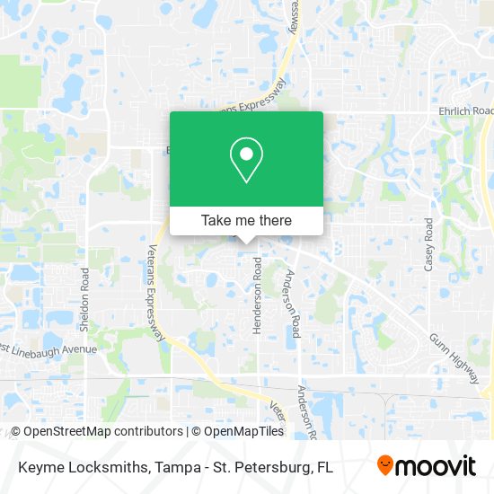 Keyme Locksmiths map