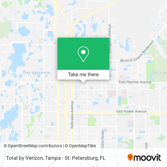 Mapa de Total by Verizon