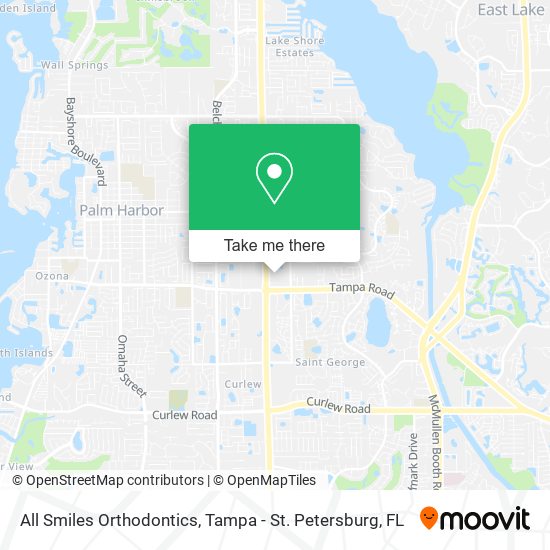 Mapa de All Smiles Orthodontics