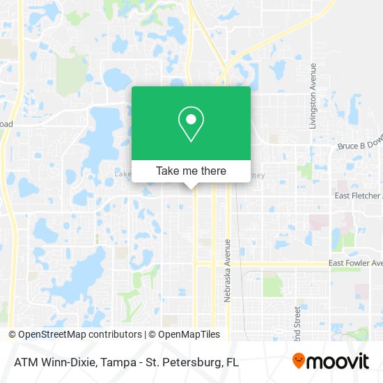 ATM Winn-Dixie map