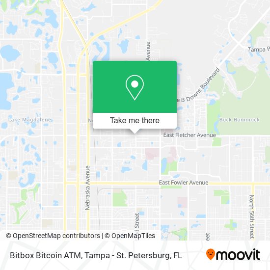 Mapa de Bitbox Bitcoin ATM