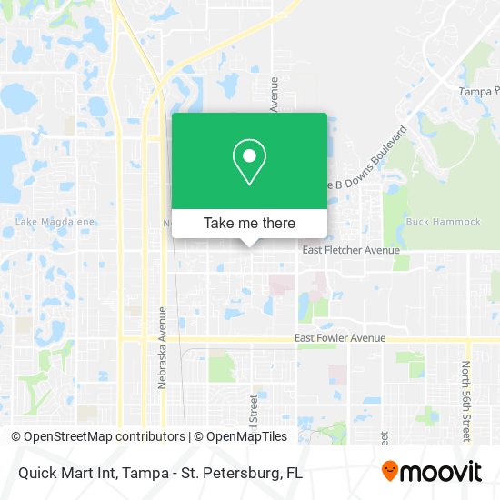 Mapa de Quick Mart Int