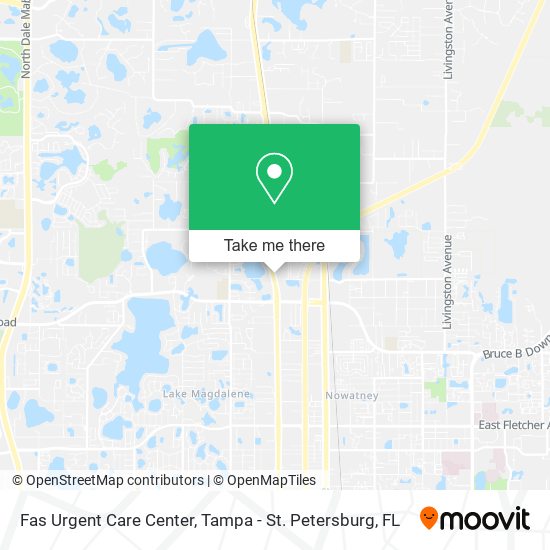 Fas Urgent Care Center map