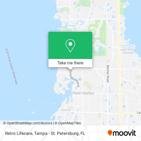 Retro Lifecare map