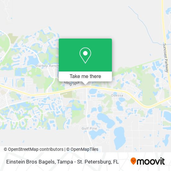 Einstein Bros Bagels map