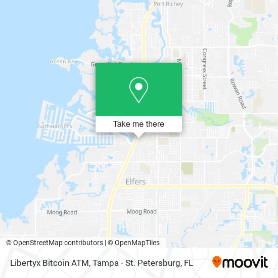 Libertyx Bitcoin ATM map
