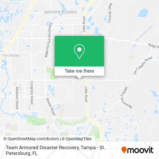 Mapa de Team Armored Disaster Recovery