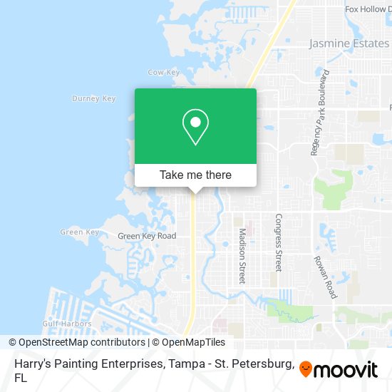 Mapa de Harry's Painting Enterprises