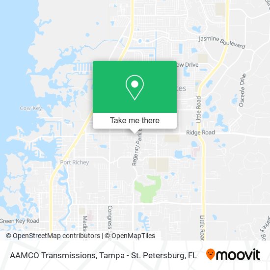 AAMCO Transmissions map