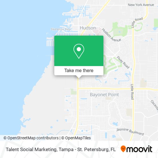 Talent Social Marketing map