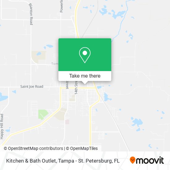 Mapa de Kitchen & Bath Outlet
