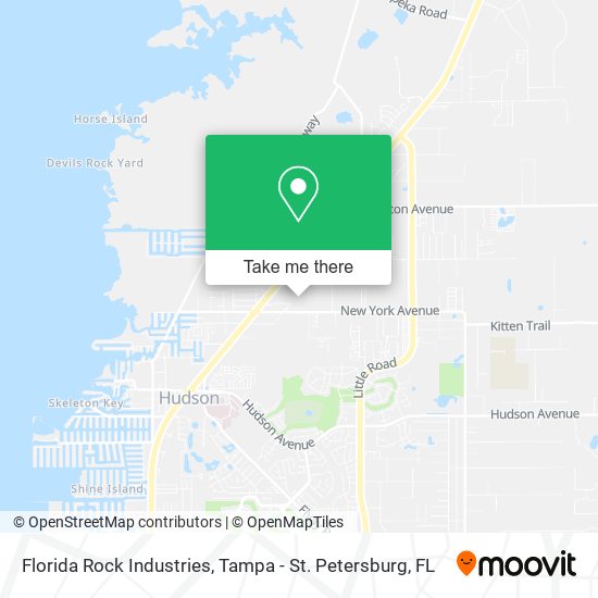 Florida Rock Industries map