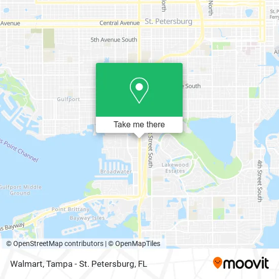Walmart map