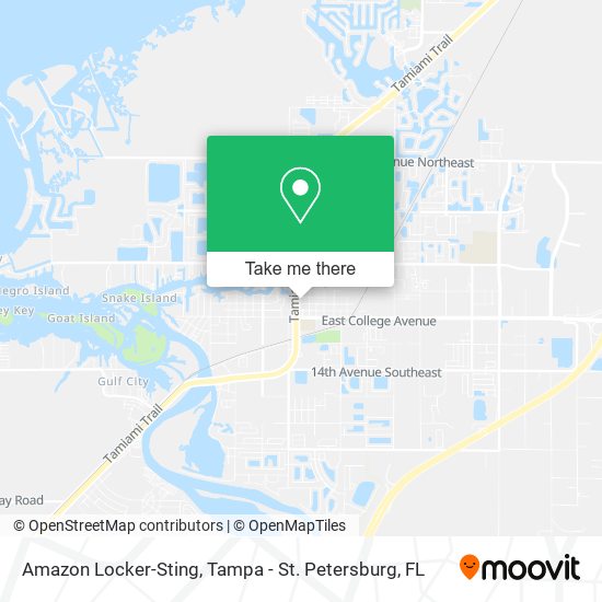 Mapa de Amazon Locker-Sting