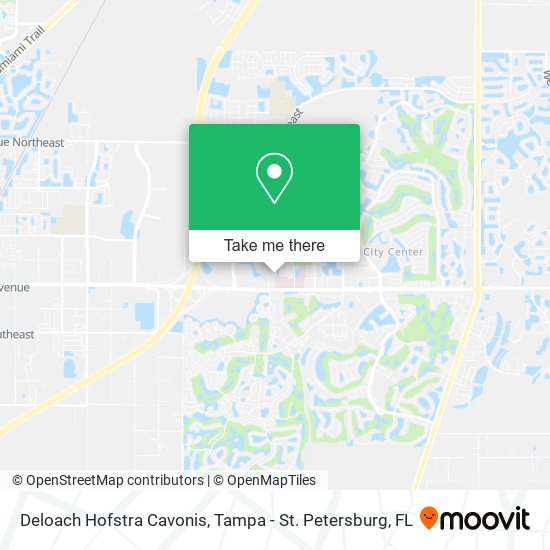 Mapa de Deloach Hofstra Cavonis