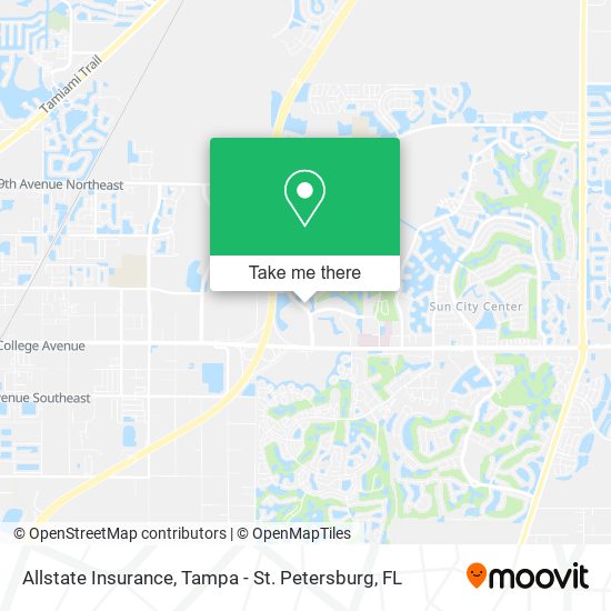 Allstate Insurance map