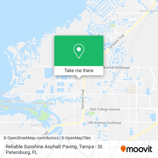 Mapa de Reliable Sunshine Asphalt Paving