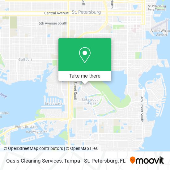 Oasis Cleaning Services map