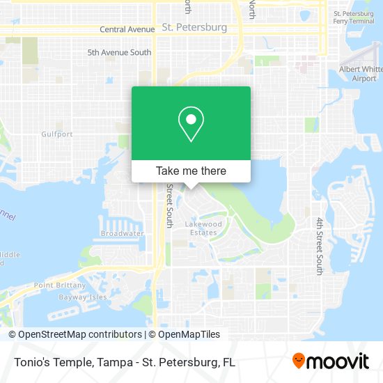 Tonio's Temple map