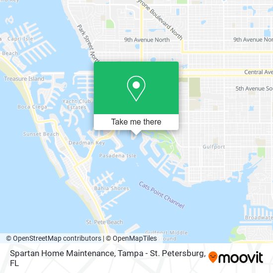 Mapa de Spartan Home Maintenance