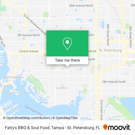 Fatty's BBQ & Soul Food map