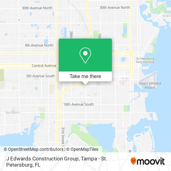 J Edwards Construction Group map