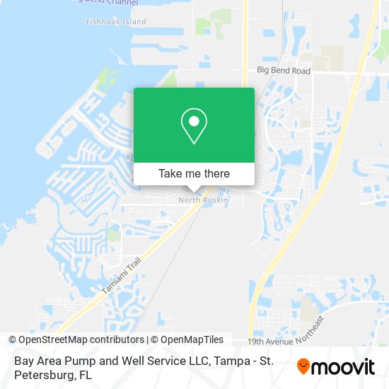 Bay Area Pump and Well Service LLC map