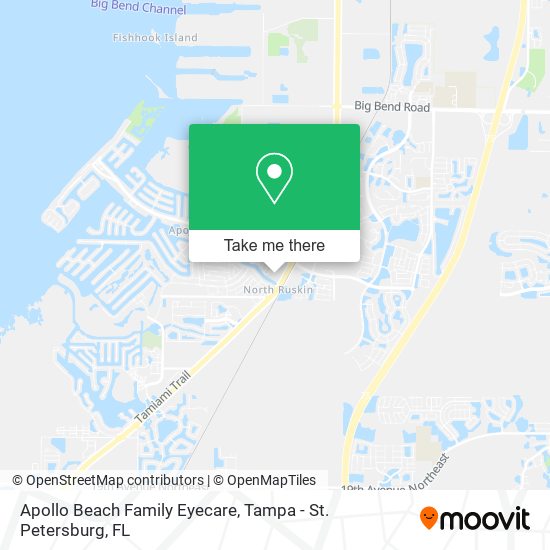 Mapa de Apollo Beach Family Eyecare