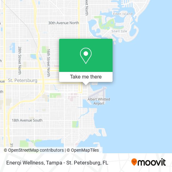 Enerqi Wellness map