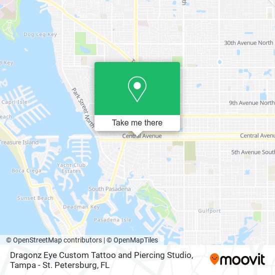 Mapa de Dragonz Eye Custom Tattoo and Piercing Studio