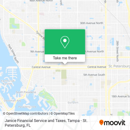 Janice Financial Service and Taxes map