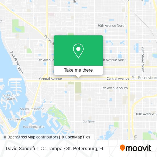 David Sandefur DC map