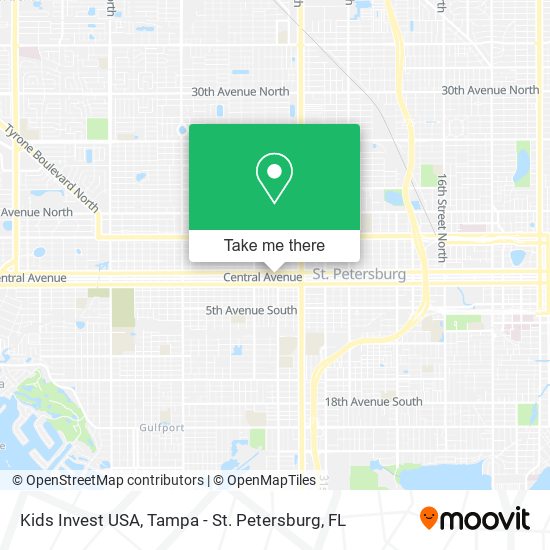 Mapa de Kids Invest USA