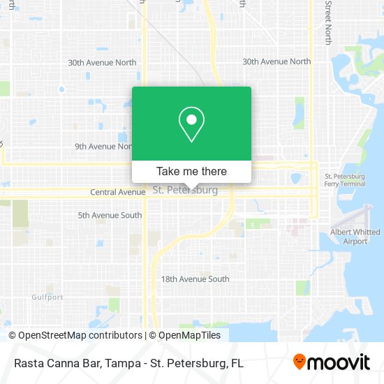 Rasta Canna Bar map