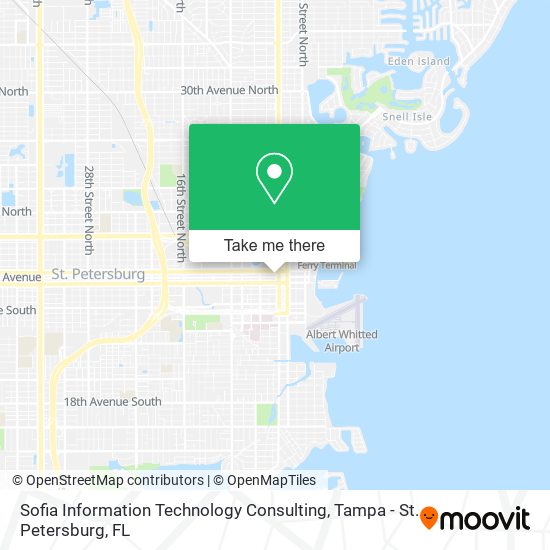 Mapa de Sofia Information Technology Consulting