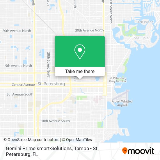 Gemini Prime smart-Solutions map