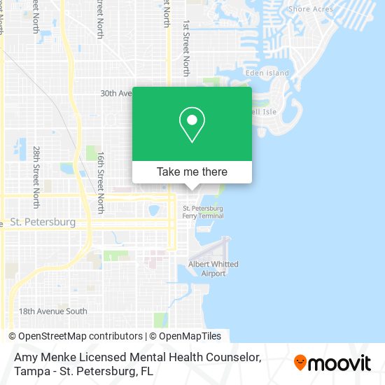 Mapa de Amy Menke Licensed Mental Health Counselor