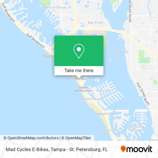 Mad Cycles E-Bikes map