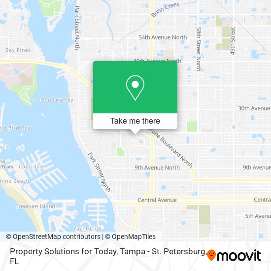 Property Solutions for Today map