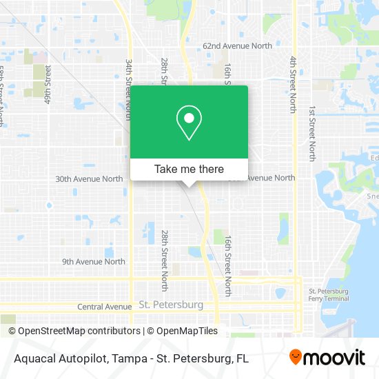 Mapa de Aquacal Autopilot