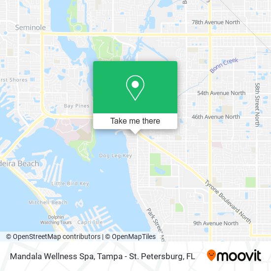 Mapa de Mandala Wellness Spa
