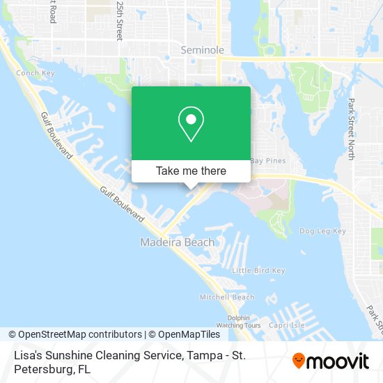 Lisa's Sunshine Cleaning Service map